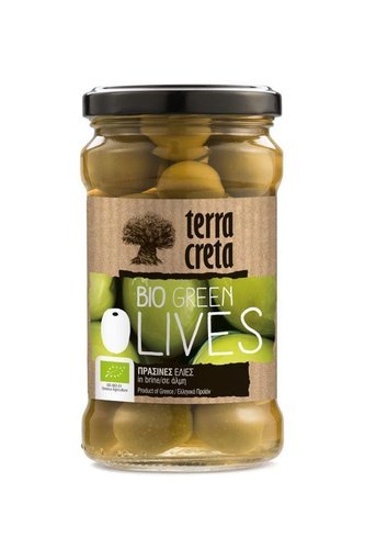 Bio Grüne Oliven, 160 gr